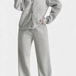 Cozy Cardigan Jacket & Wide-Leg Pants Set, photo 2