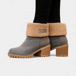Sienna Faux Fur Block Heel Ankle Boots, photo 4