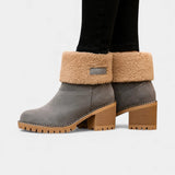 Sienna Faux Fur Block Heel Ankle Boots, photo 4