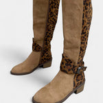 Women's Stylish and Cozy Leopard Print Boots, photo 2