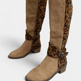 Women's Stylish and Cozy Leopard Print Boots, photo 2