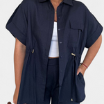 Relaxed Fit Two-Piece Linen and Cotton Set, photo 4