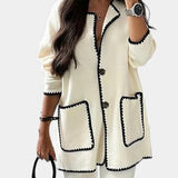 Women's Trimmed Jacket and Casual Pants, photo 2