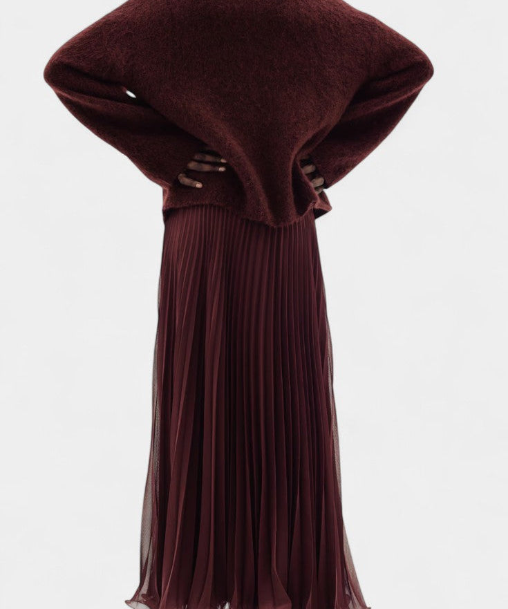 Oversized Sweater & Midi Skirt Set, photo 2