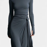 Women's Armelle Long Wrap Dress, photo 2
