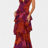Zaryssah Elegant Dress in Purple