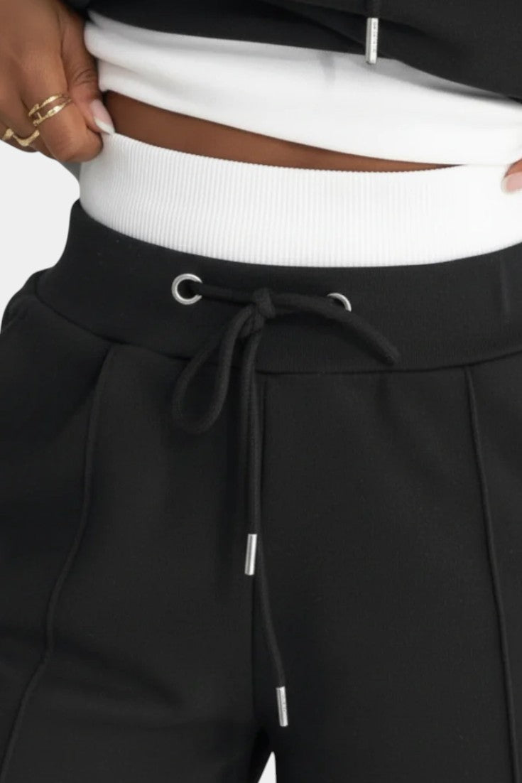 Oversized Comfort Hoodie and High-Waisted Pants Set, photo 2