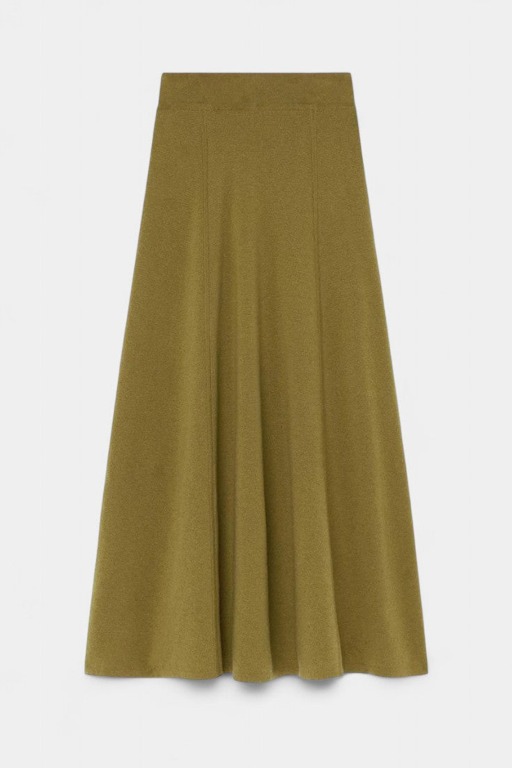 High Neck Sweater and Ribbed Maxi Skirt Set, photo 4