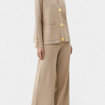 Classic Cardigan Set with Wide-Leg Pants, photo 2