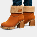 Sienna Faux Fur Block Heel Ankle Boots, photo 19