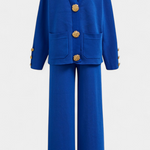 Classic Cardigan Set with Wide-Leg Pants, photo 13