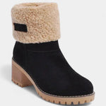 Sienna Faux Fur Block Heel Ankle Boots, photo 21