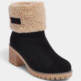 Sienna Faux Fur Block Heel Ankle Boots, photo 21