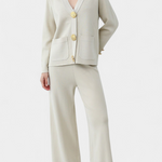 Classic Cardigan Set with Wide-Leg Pants, photo 9