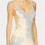 Satin and Lace Contrast Set with Flowing Midi Skirt, photo 2