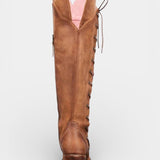 Vintage Western Lace-Up Boots with Embroidery, photo 4