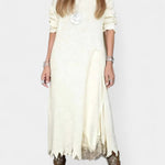 Women's Chic Layered Outfit in White