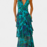 Zaryssah Elegant Dress in Green