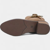 Western Suede Trail Boots with Buckles, photo 3