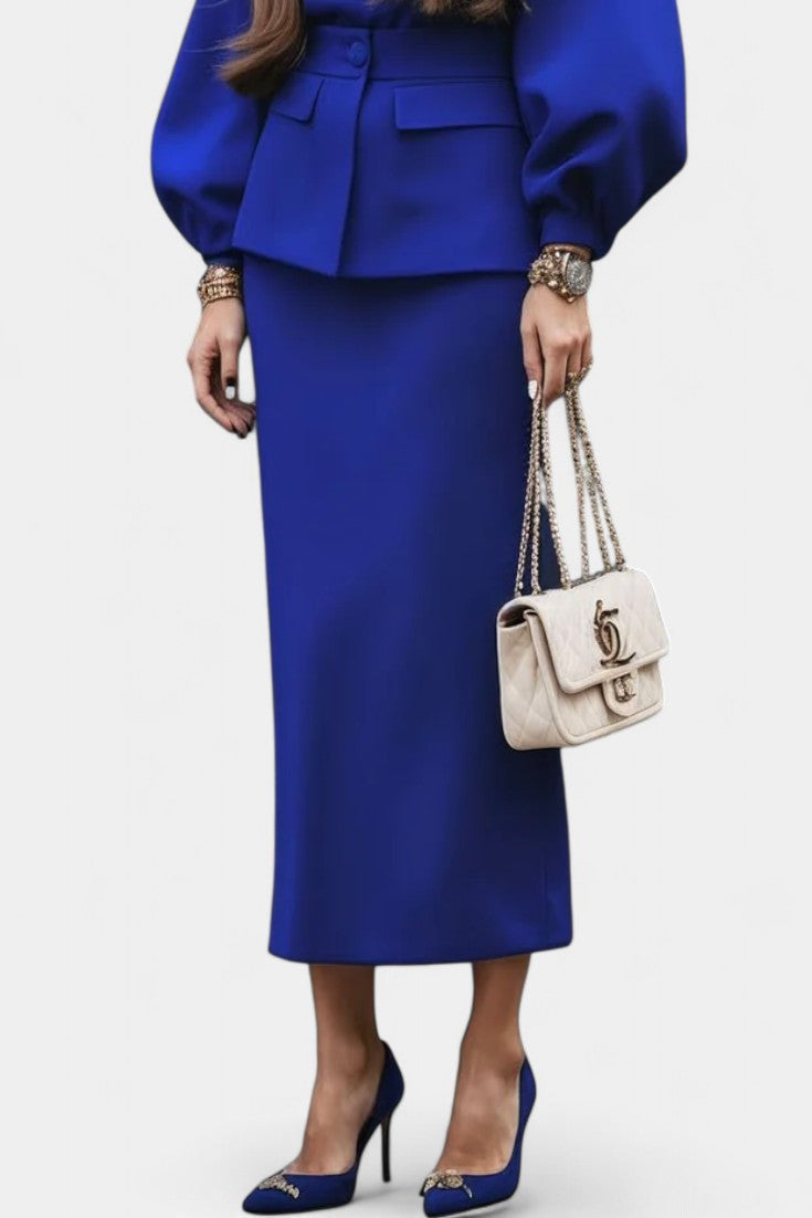 Women's Chic Tailored Midi Suit, photo 3