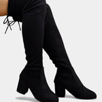 Women's Chunky-Heeled Thigh-High Boots, photo 2