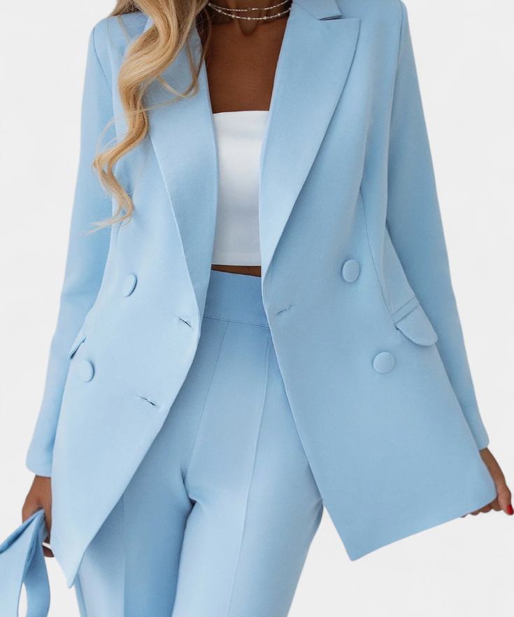 Women's Classic Monochrome Tailored Suit, photo 2