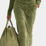 Vintage Leopard Print High Collar Ensemble, photo 4