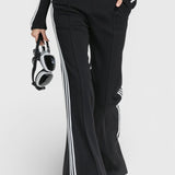Retro Black Knit Set with Flared Pants, photo 3