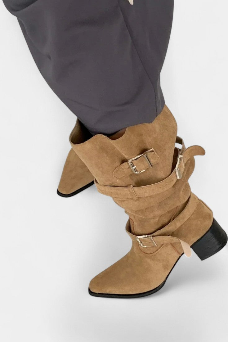 Pointed-Toe Western High Boots, photo 3