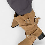 Pointed-Toe Western High Boots, photo 3