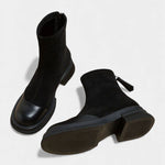 Chunky Sole Ankle Boots with Buckle Accent, photo 5