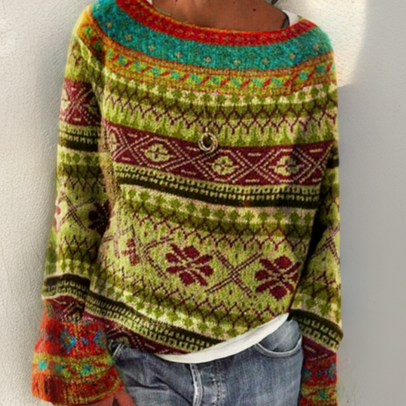 Women's Vintage-Inspired Sweater