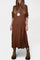 Women's Chic Layered Outfit in Brown