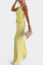 Sleeveless Set with Chic Flowing Pants in Yellow