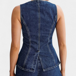 Sleeveless Jacket & High-Waisted Shorts, photo 2