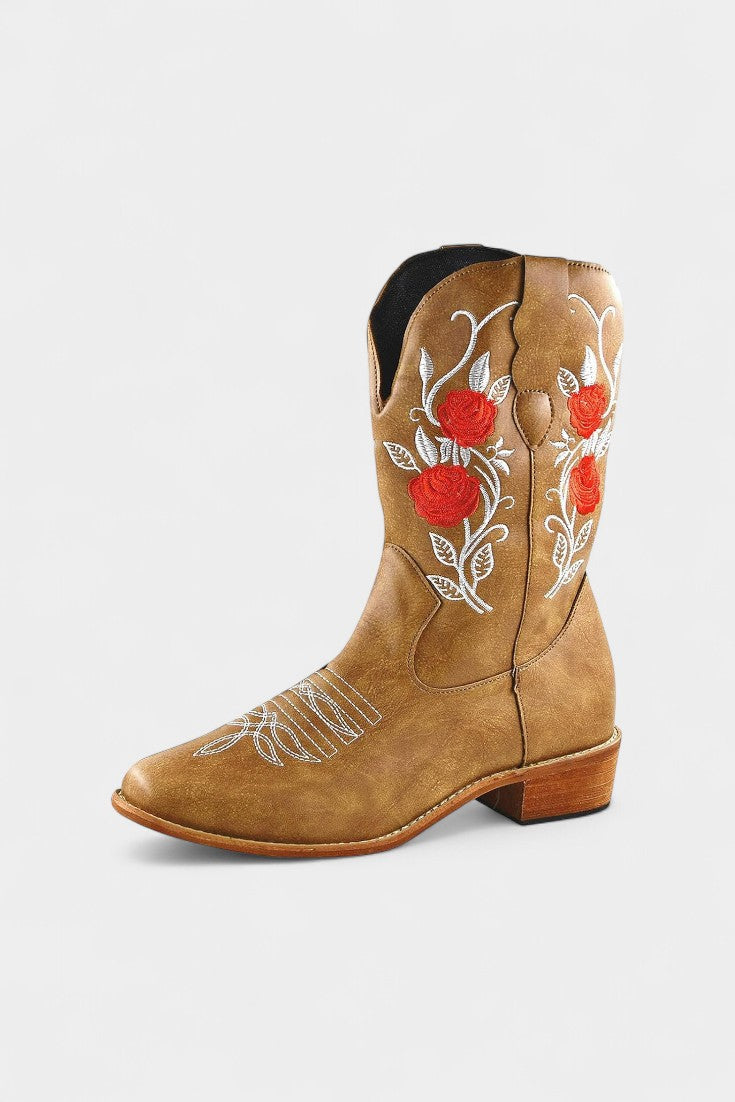 Pink Virginia Embroidered Cowboy Boots, photo 7