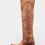 Vintage Western Lace-Up Boots with Embroidery, photo 3