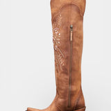 Vintage Western Lace-Up Boots with Embroidery, photo 3