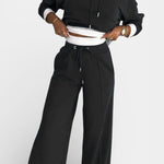 Oversized Comfort Hoodie and High-Waisted Pants Set, photo 3