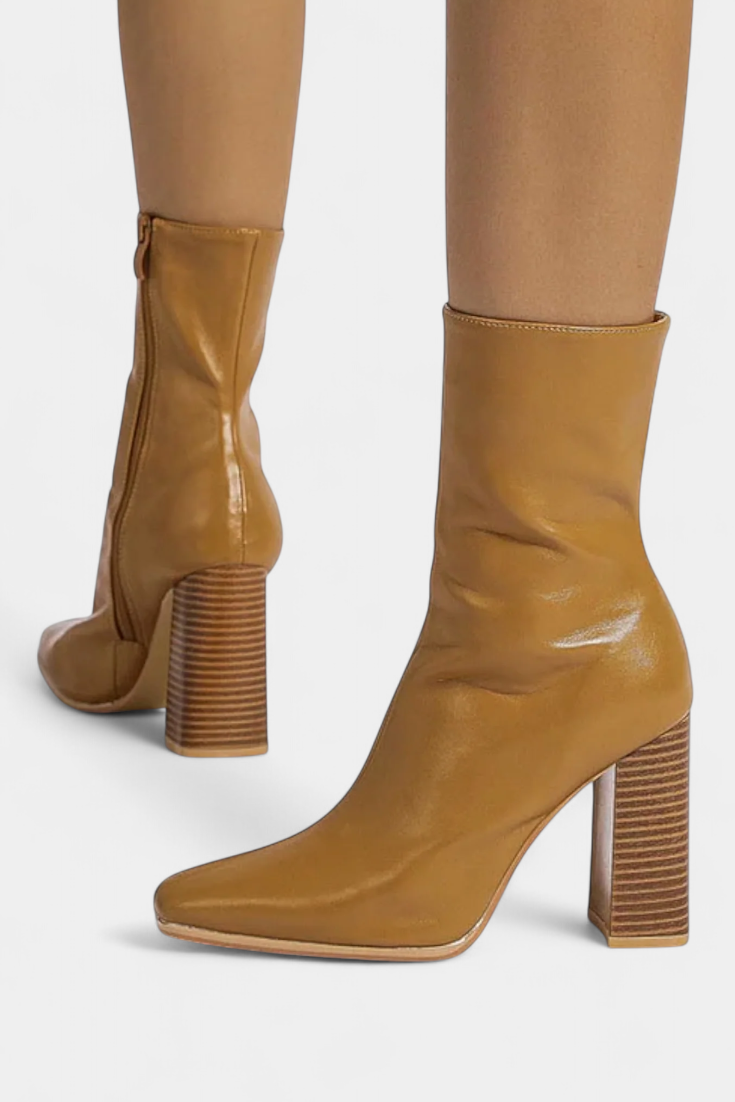 Contemporary Mid-Calf Boots, Spacious Fit, photo 2