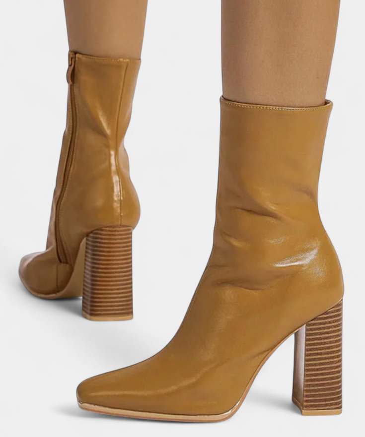 Contemporary Mid-Calf Boots, Spacious Fit, photo 2