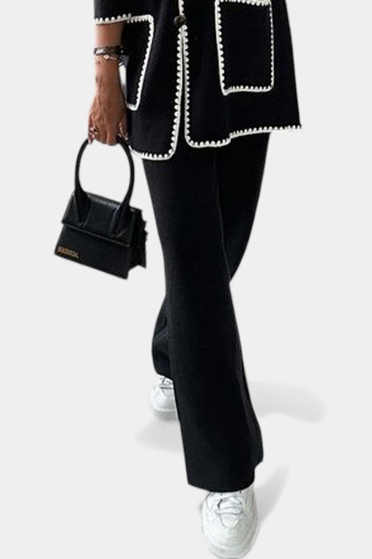 Women's Trimmed Jacket and Casual Pants, photo 5