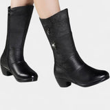 Ankle Boots Featuring Side Zipper and Cushioned Sole, photo 2