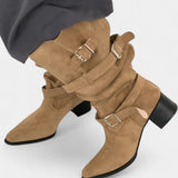Pointed-Toe Western High Boots, photo 4