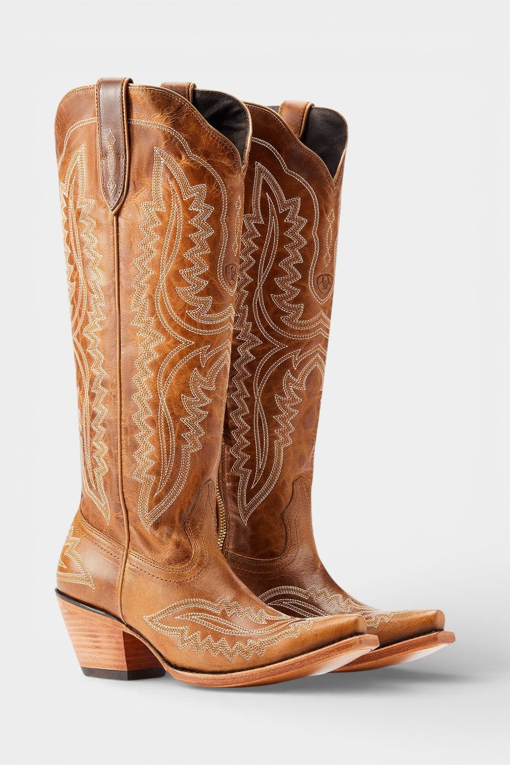 Retro Western Embroidered Pointed Toe Booties, photo 10