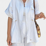 Relaxed Fit Two-Piece Linen and Cotton Set, photo 13