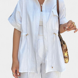 Relaxed Fit Two-Piece Linen and Cotton Set, photo 13