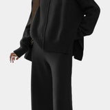 Women's Chic & Relaxed Casual Outfit in Black