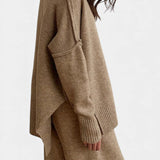 Turtleneck Knit Set with Wide-Leg Pants, photo 4