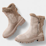 Fur-Trimmed High-Top Platform Snow Boots, photo 2